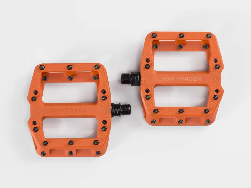 Bontrager Line Elite Flat Pedals - 9/16 - Roarange-1