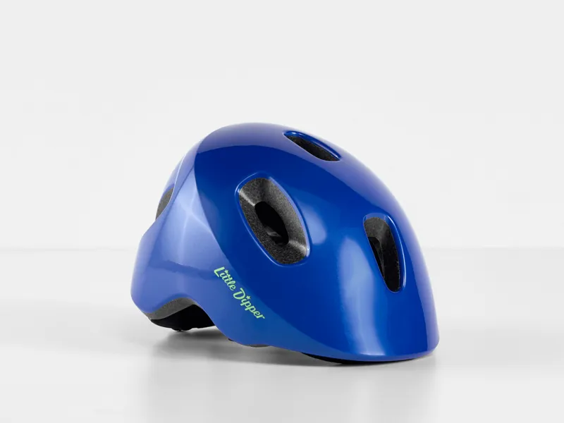 Bontrager Little Dipper Toddler Helmet - Alpine Blue/Vis Green
