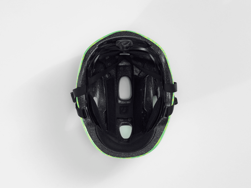 Bontrager Little Dipper Toddler Helmet - Radioactive Green/Yellow-3