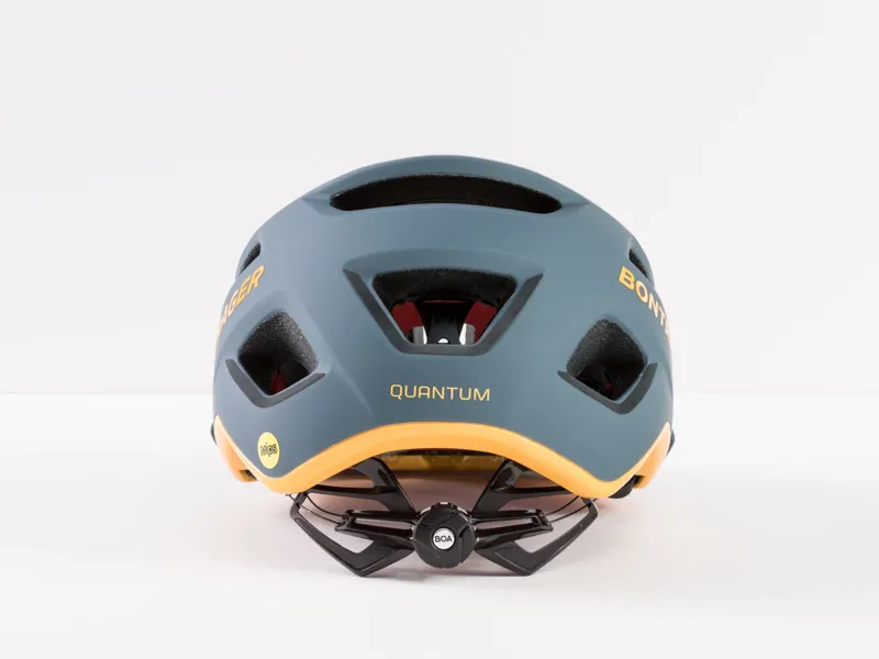 Bontrager Quantum Mips MTB Helmet - Battleship Blue/Marigold-2