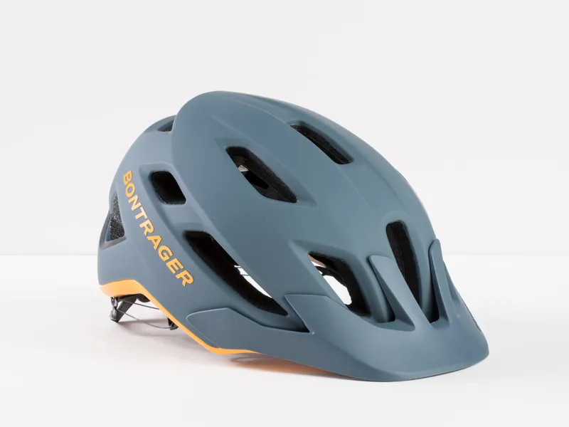 Bontrager Quantum Mips MTB Helmet - Battleship Blue/Marigold