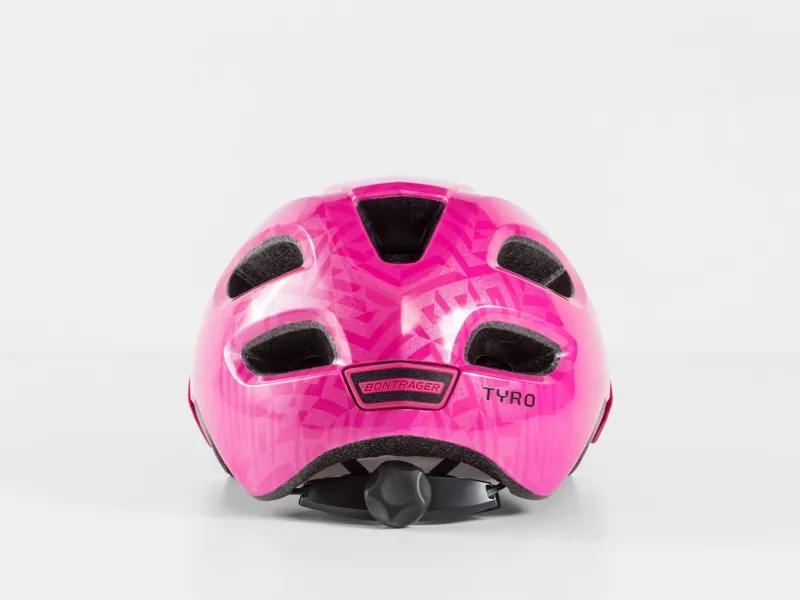 Bontrager Tyro Youth Helmet - Flamingo Pink/Black-2