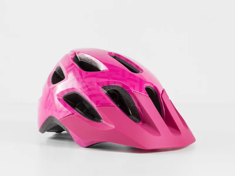 Bontrager Tyro Youth Helmet - Flamingo Pink/Black