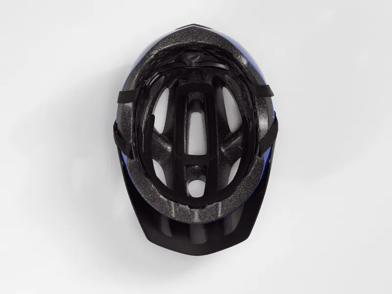 Bontrager Tyro Youth Helmet - Alpine Blue/Black-3