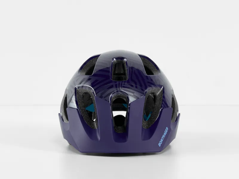 Bontrager Tyro Youth Helmet - Purple Abyss/Azure-1