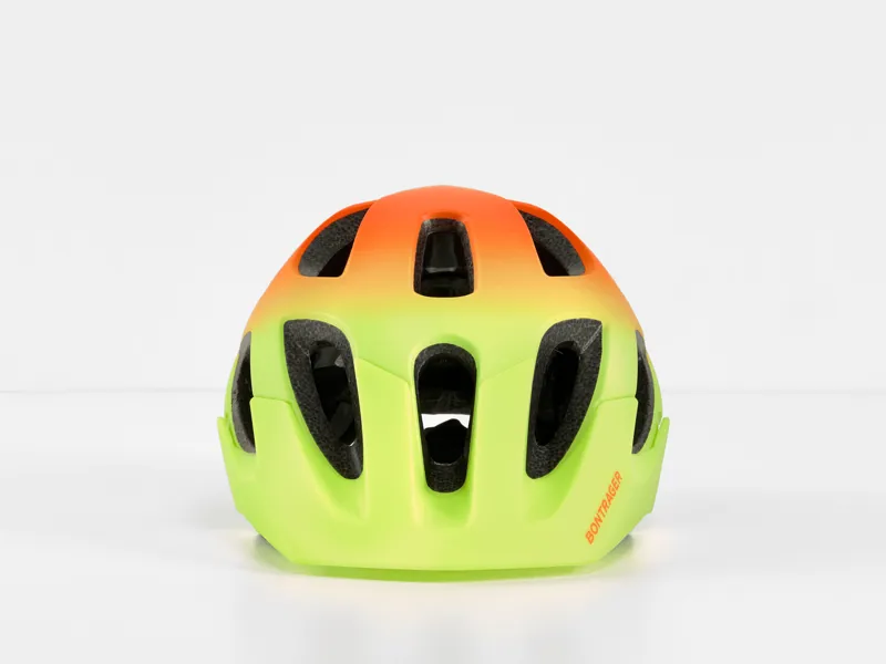 Bontrager Tyro Youth Helmet - Radioactive Orange/Yellow-1