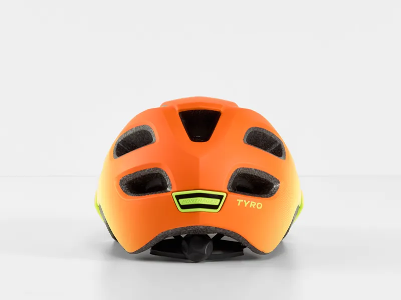 Bontrager Tyro Youth Helmet - Radioactive Orange/Yellow-2