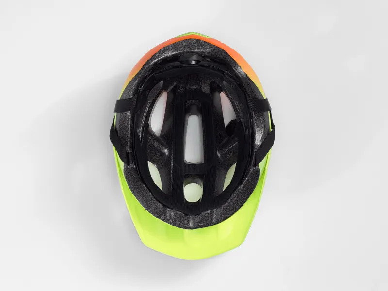 Bontrager Tyro Youth Helmet - Radioactive Orange/Yellow-3