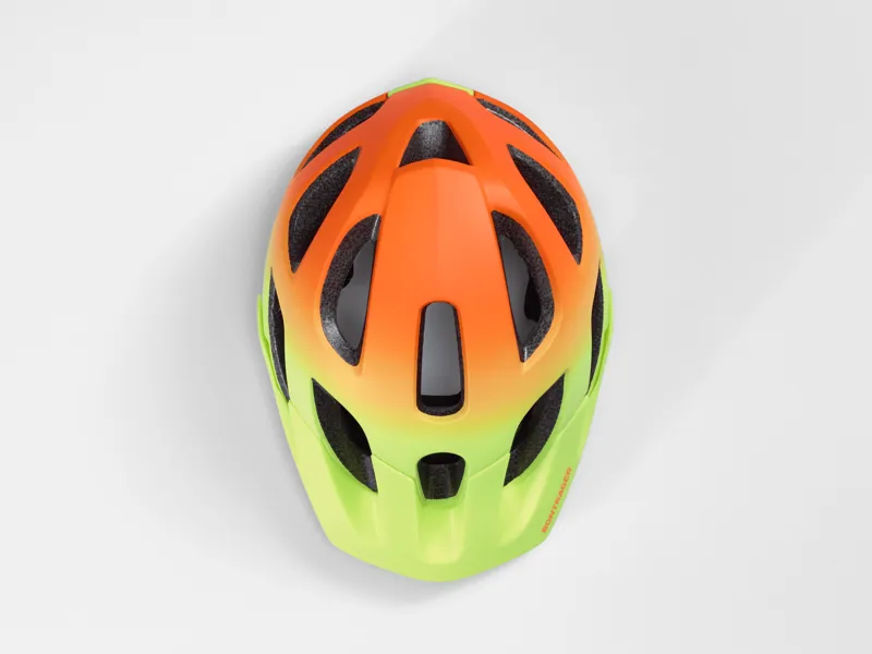 Bontrager Tyro Youth Helmet - Radioactive Orange/Yellow-4