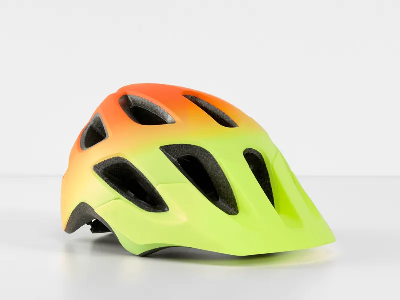 Bontrager Tyro Youth Helmet - Radioactive Orange/Yellow