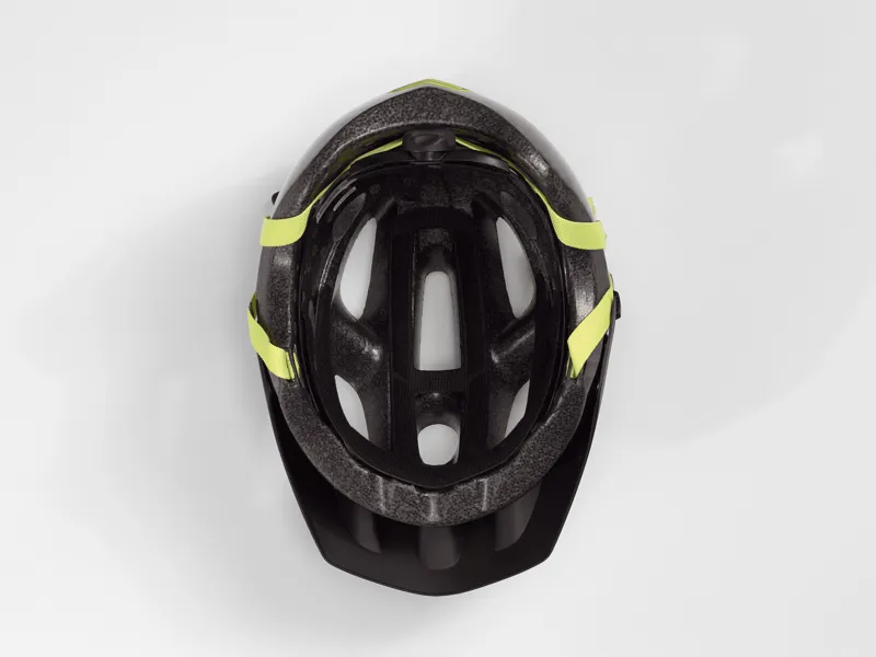 Bontrager Tyro Youth Helmet - Black/Radioactive Yellow-3