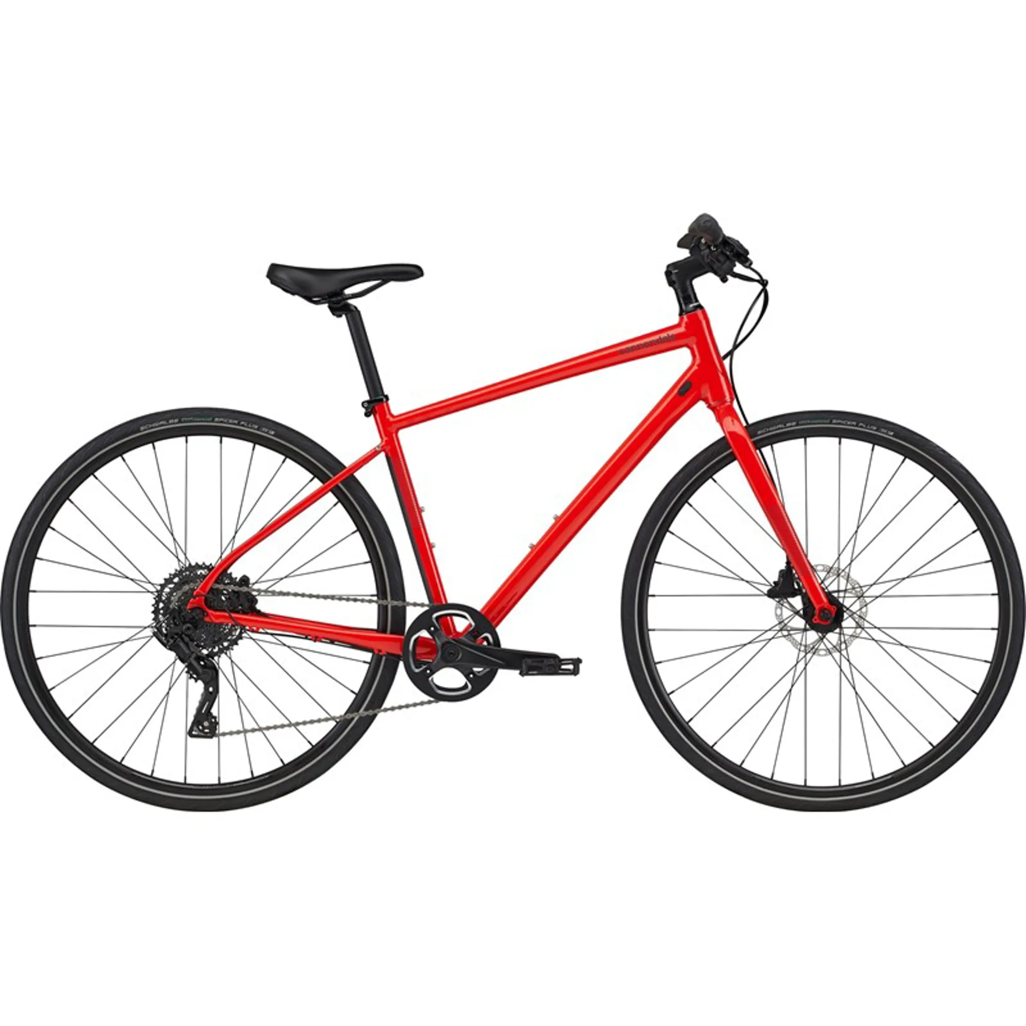 Cannondale Quick Disc 4 2024 Hybrid Bike Rally Red