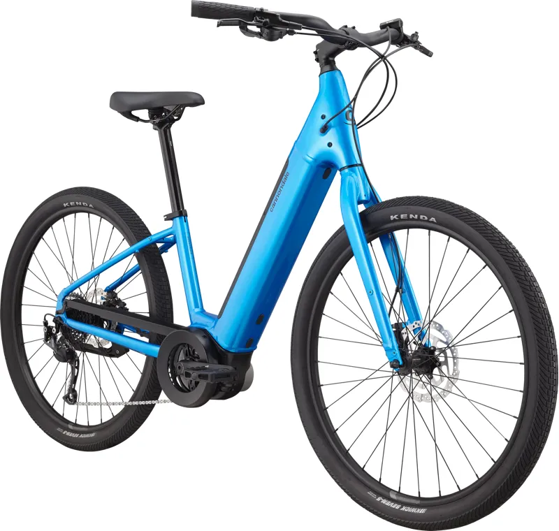 Cannondale Adventure Neo 4 2024 Electric Urban Bike - Blue-1