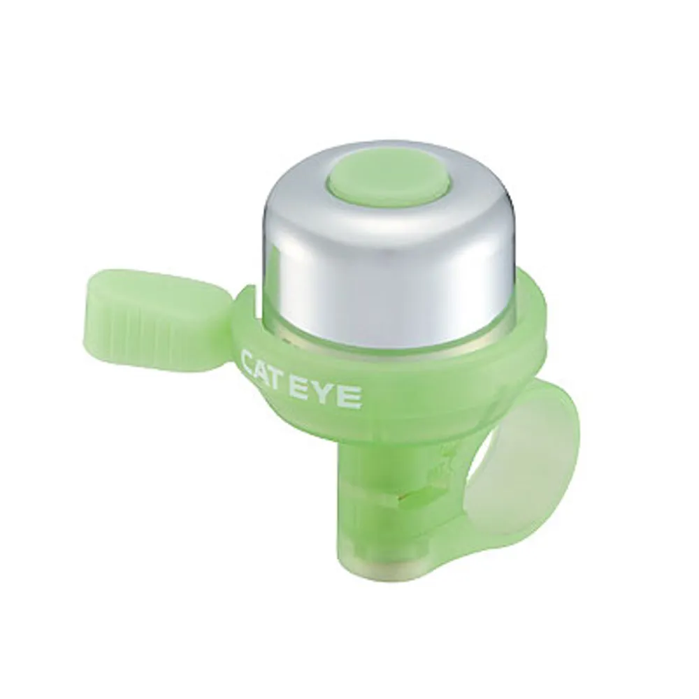 uPRISE Bikes Cateye PB-1000 Wind Brass Bell - Lime | Price match, 365 day return s, 18-Month Warranty, Finance Available & Free UK Delivery