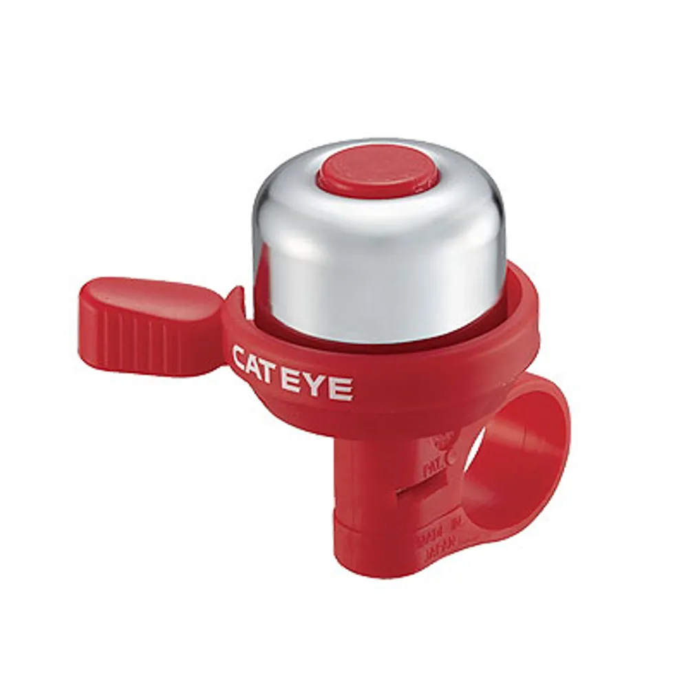 uPRISE Bikes Cateye PB-1000 Wind Brass Bell - Red | Price match, 365 day return s, 18-Month Warranty, Finance Available & Free UK Delivery