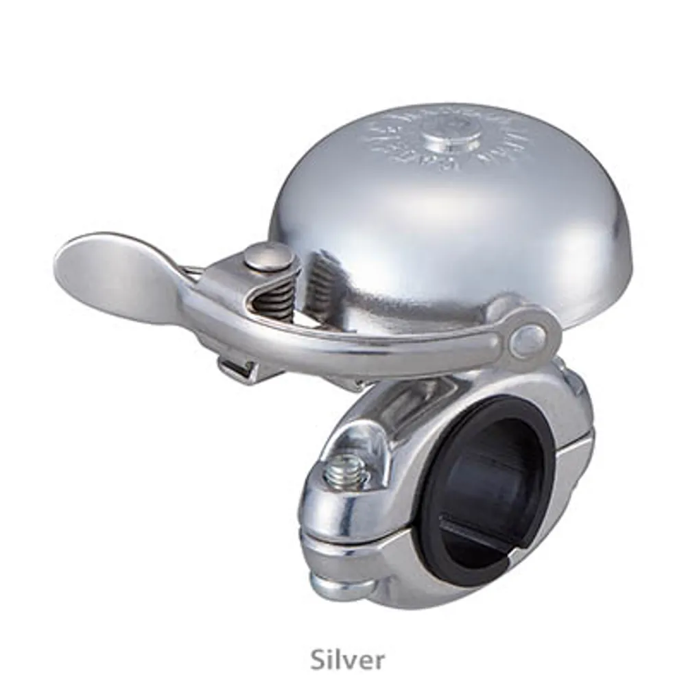 uPRISE Bikes Cateye OH-2300A Hibiki Aluminium Bell - Silver | Price match, 365 day return s, 18-Month Warranty, Finance Available & Free UK Delivery