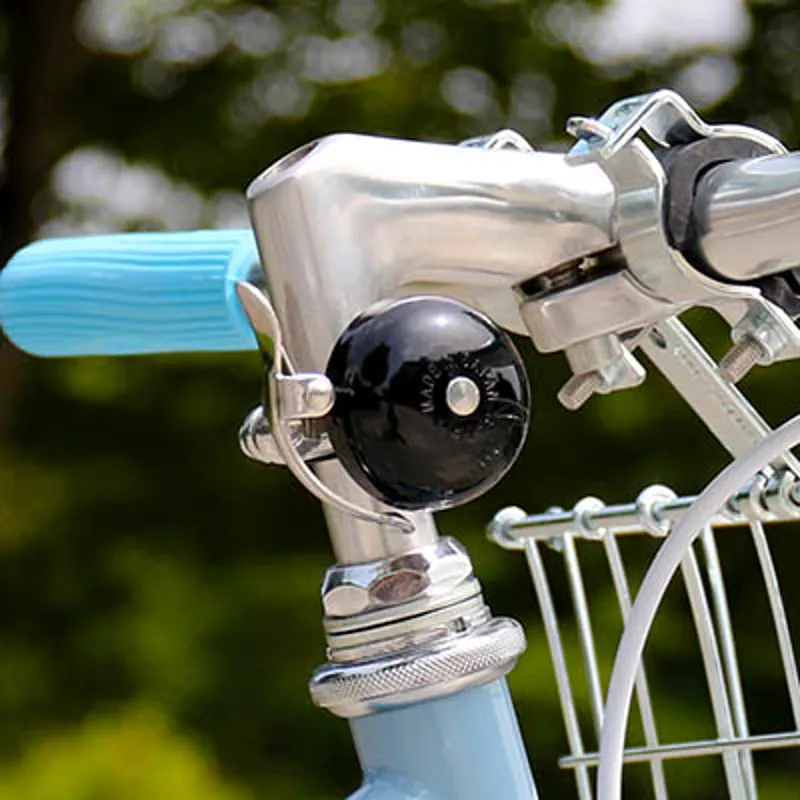 Cateye OH-2300A Hibiki Aluminium Bell - Black-2