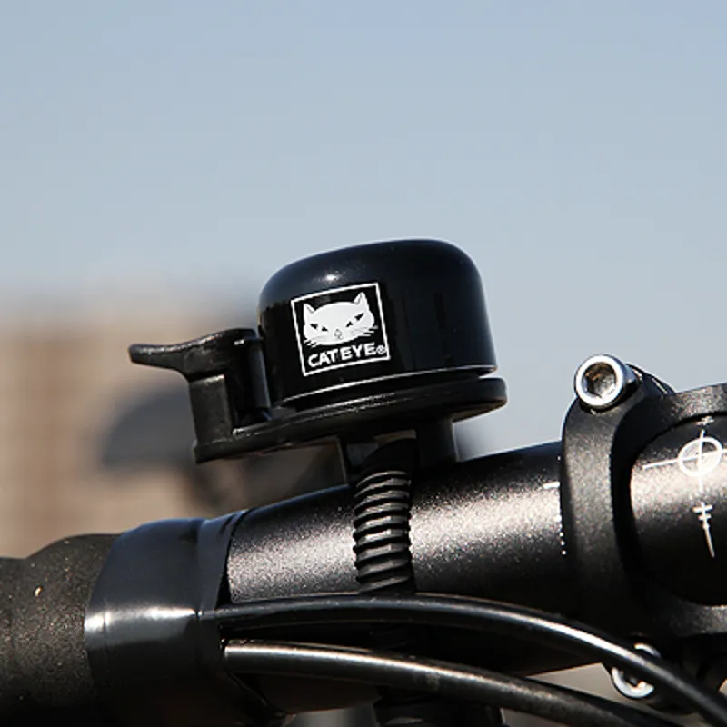 Cateye Oh-1400 Aluminium Bell - Black-2