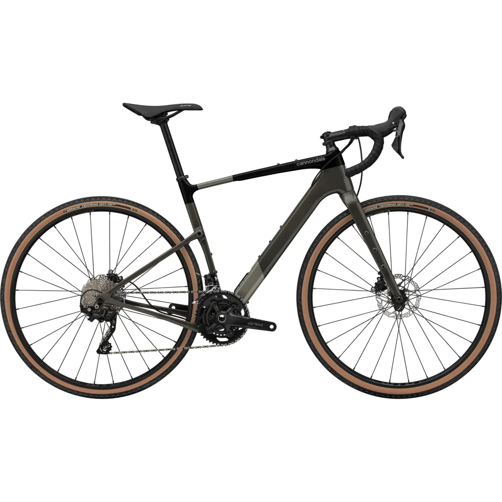 uPRISE Bikes Cannondale Topstone Carbon 4 2024 Gravel Road Bike - Smoke Black | Price match, 365 day return s, 18-Month Warranty, Finance Available & Free UK Delivery