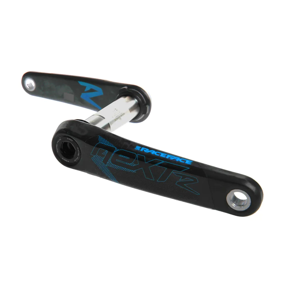 uPRISE Bikes Race Face Next R 136mm Carbon Crank Arms - Blue | Price match, 365 day return s, 18-Month Warranty, Finance Available & Free UK Delivery
