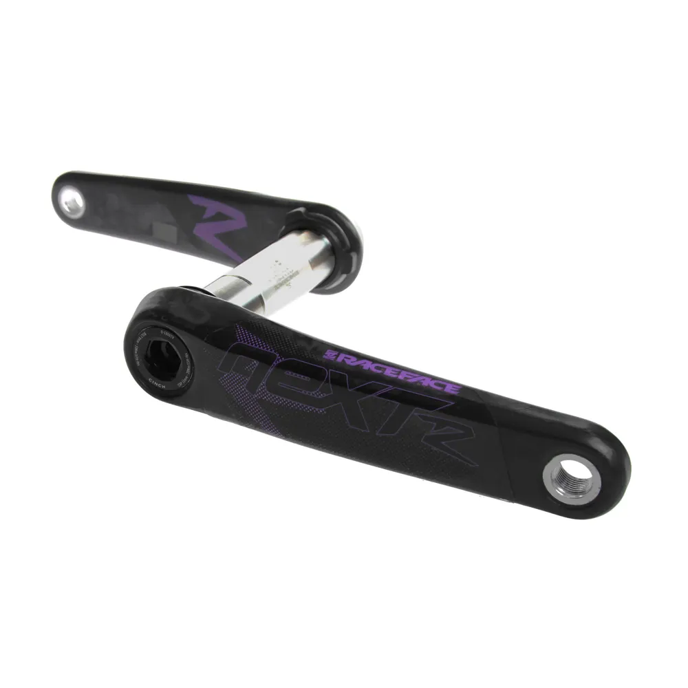 uPRISE Bikes Race Face Next R 136mm Carbon Crank Arms - Purple | Price match, 365 day return s, 18-Month Warranty, Finance Available & Free UK Delivery