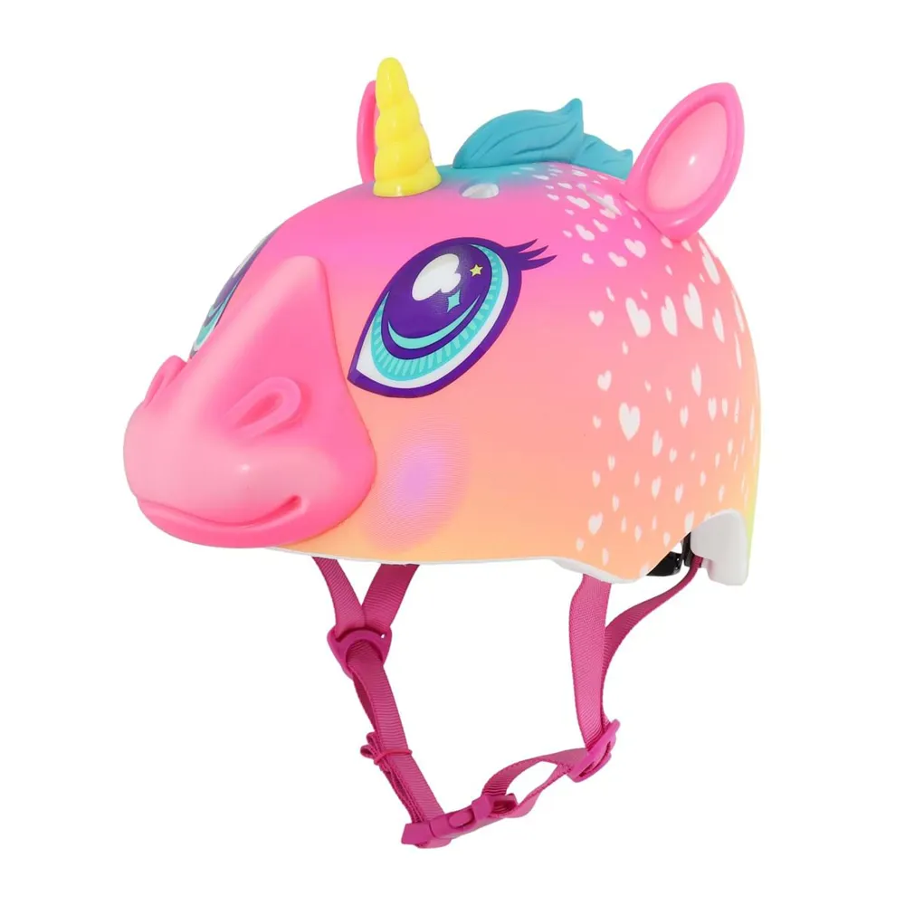 uPRISE Bikes C-Preme Raskullz FS Child Helmet - 50-54cm - Super Rainbow Corn | Price match, 365 day return s, 18-Month Warranty, Finance Available & Free UK Delivery