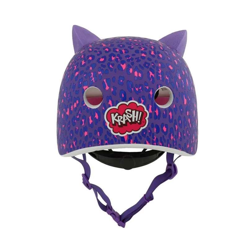 C-Preme Krash FS Youth Helmet - 54-58cm - Leopard Kitty-4