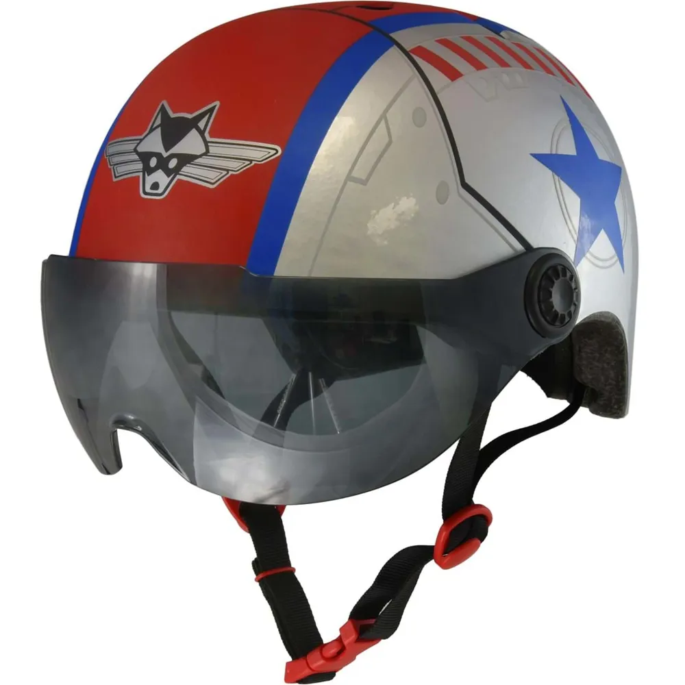 uPRISE Bikes C-Preme Raskullz FS Child Helmet - 50-54cm - Flying Ace | Price match, 365 day return s, 18-Month Warranty, Finance Available & Free UK Delivery