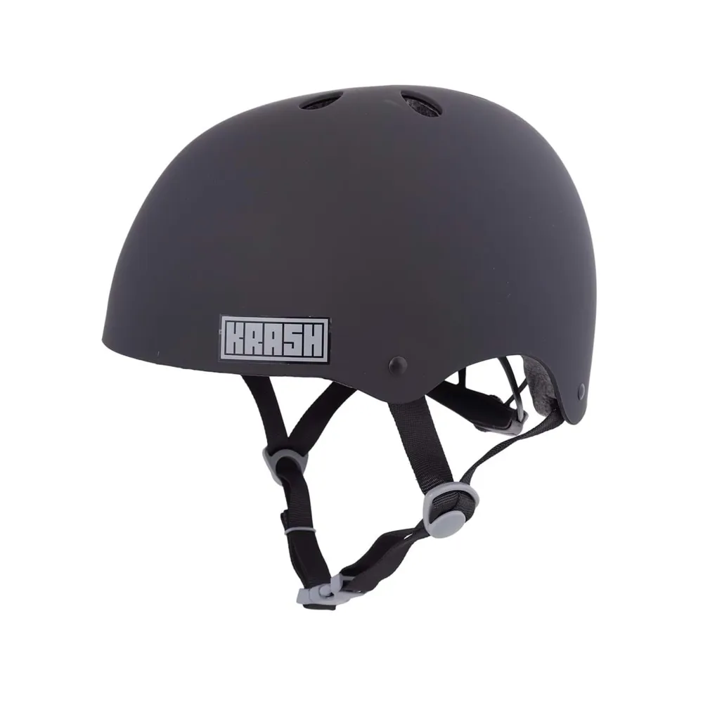 uPRISE Bikes C-Preme Krash Pro FS Child Helmet - 50-54cm - Matt Black | Price match, 365 day return s, 18-Month Warranty, Finance Available & Free UK Delivery
