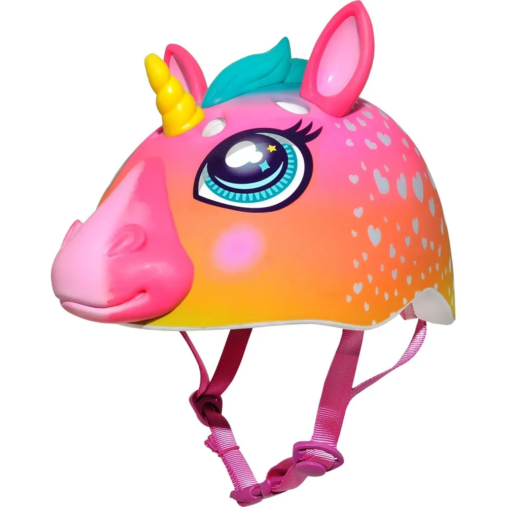 uPRISE Bikes C-Preme Raskullz Child Helmet - 50-54cm - Super Rainbow Corn | Price match, 365 day return s, 18-Month Warranty, Finance Available & Free UK Delivery