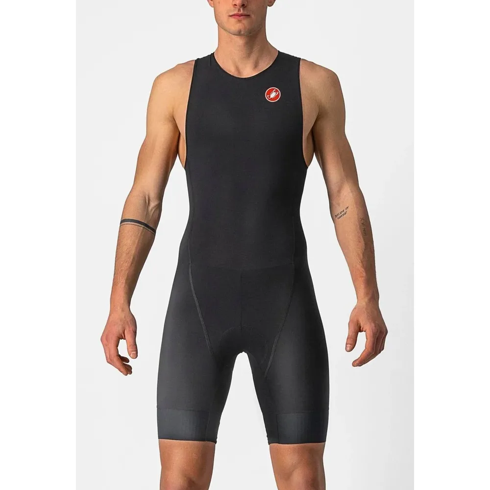 uPRISE Bikes Castelli Core Spr-Oly Men's Sleeveless Tri Suit - Black | Price match, 365 day return s, 18-Month Warranty, Finance Available & Free UK Delivery