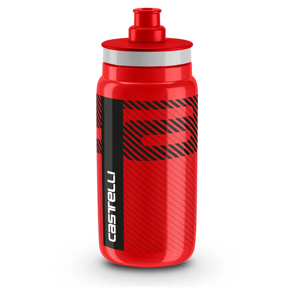 uPRISE Bikes Castelli Water Bottle 550ml - Red | Price match, 365 day return s, 18-Month Warranty, Finance Available & Free UK Delivery
