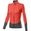Castelli Beta RoS Women's Jacket - Brilliant Pink/Dark Grey 
