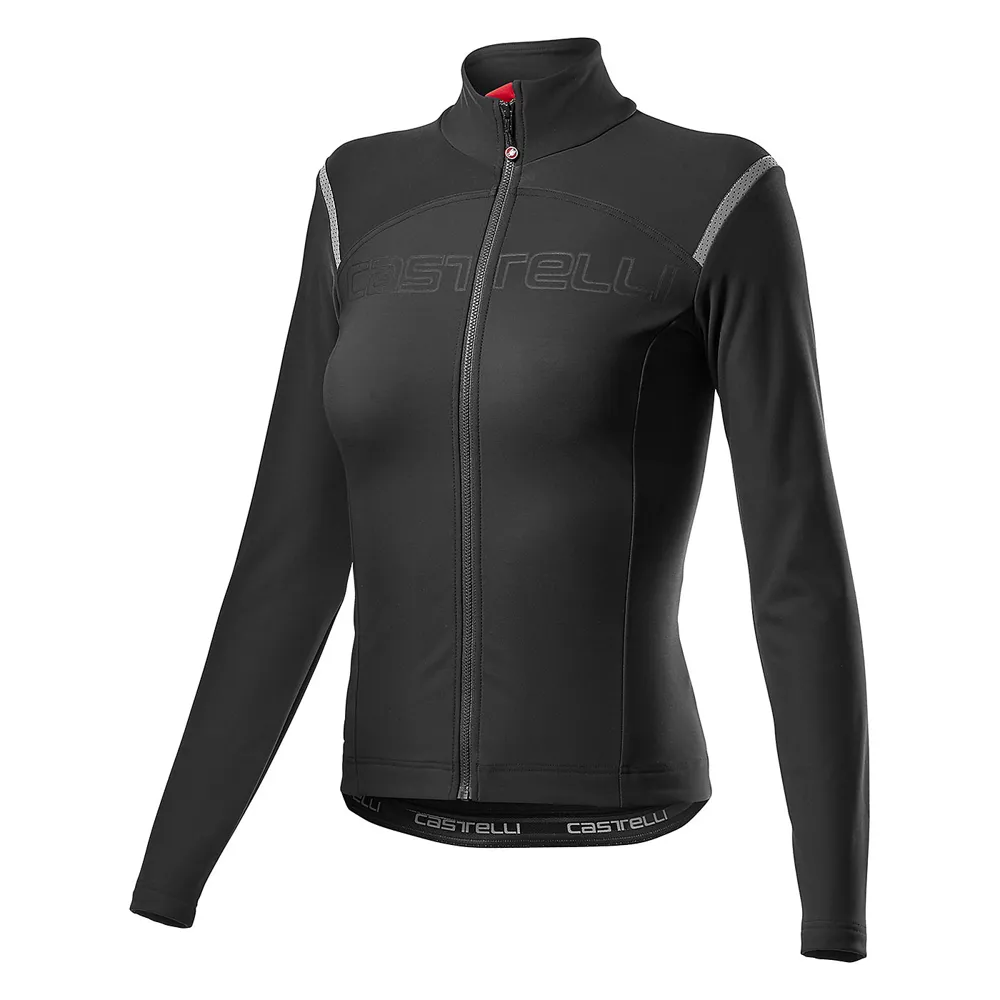 uPRISE Bikes Castelli Tutto Nano RoS Women's Long Sleeve Jersey - Black | Price match, 365 day return s, 18-Month Warranty, Finance Available & Free UK Delivery
