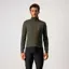 Castelli Go Men's Windproof Jacket - Military Green/Fiery Red