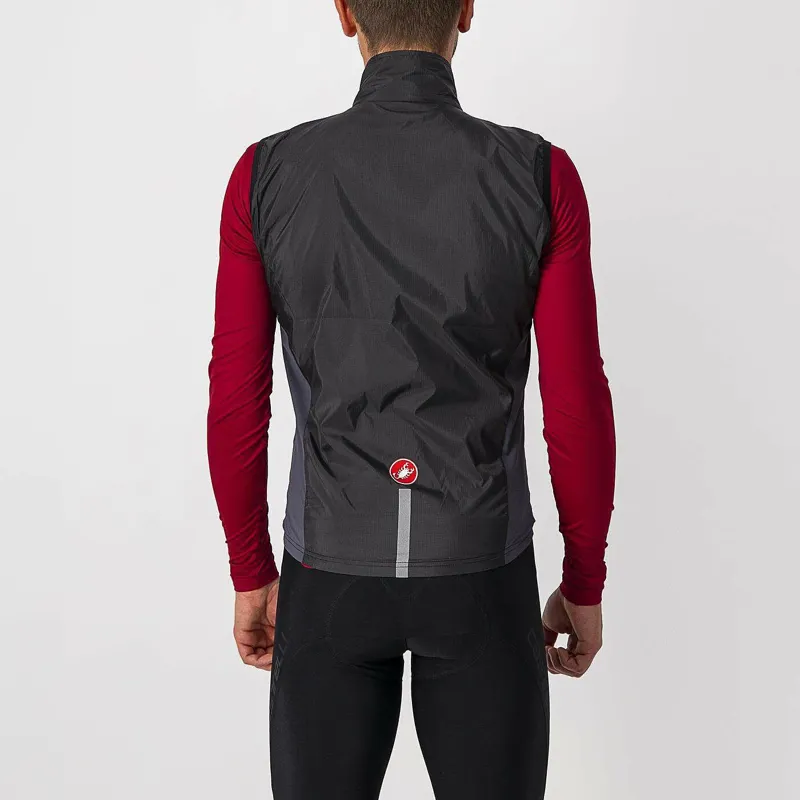 Castelli Squadra Stretch Men's Cycling Vest - Black/Grey-1