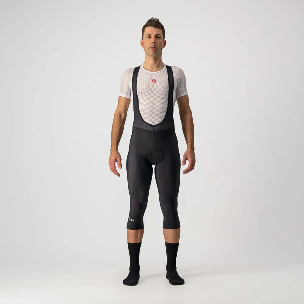 uPRISE Bikes Castelli Entrata Thermal Men's Bib Knickers - Black | Price match, 365 day return s, 18-Month Warranty, Finance Available & Free UK Delivery
