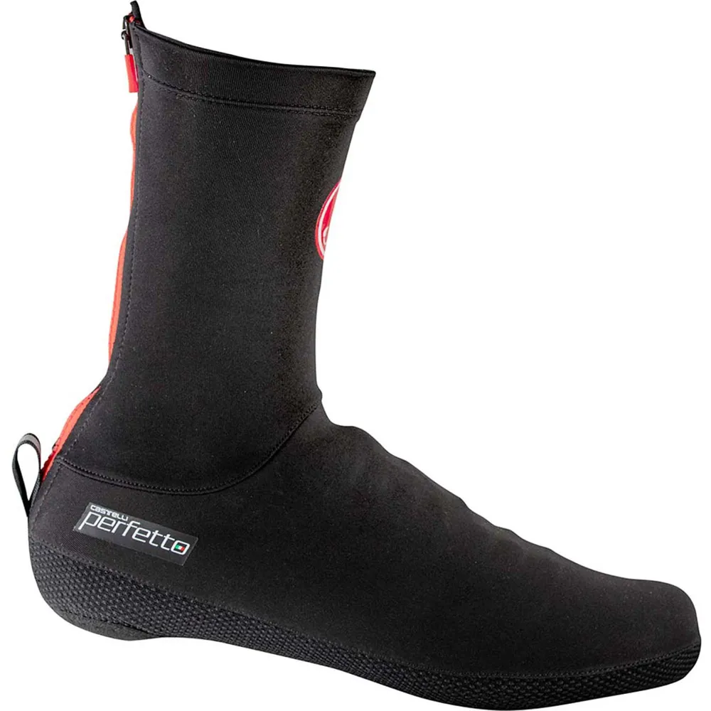 uPRISE Bikes Castelli Perfetto Men's Shoe Covers - Black | Price match, 365 day return s, 18-Month Warranty, Finance Available & Free UK Delivery