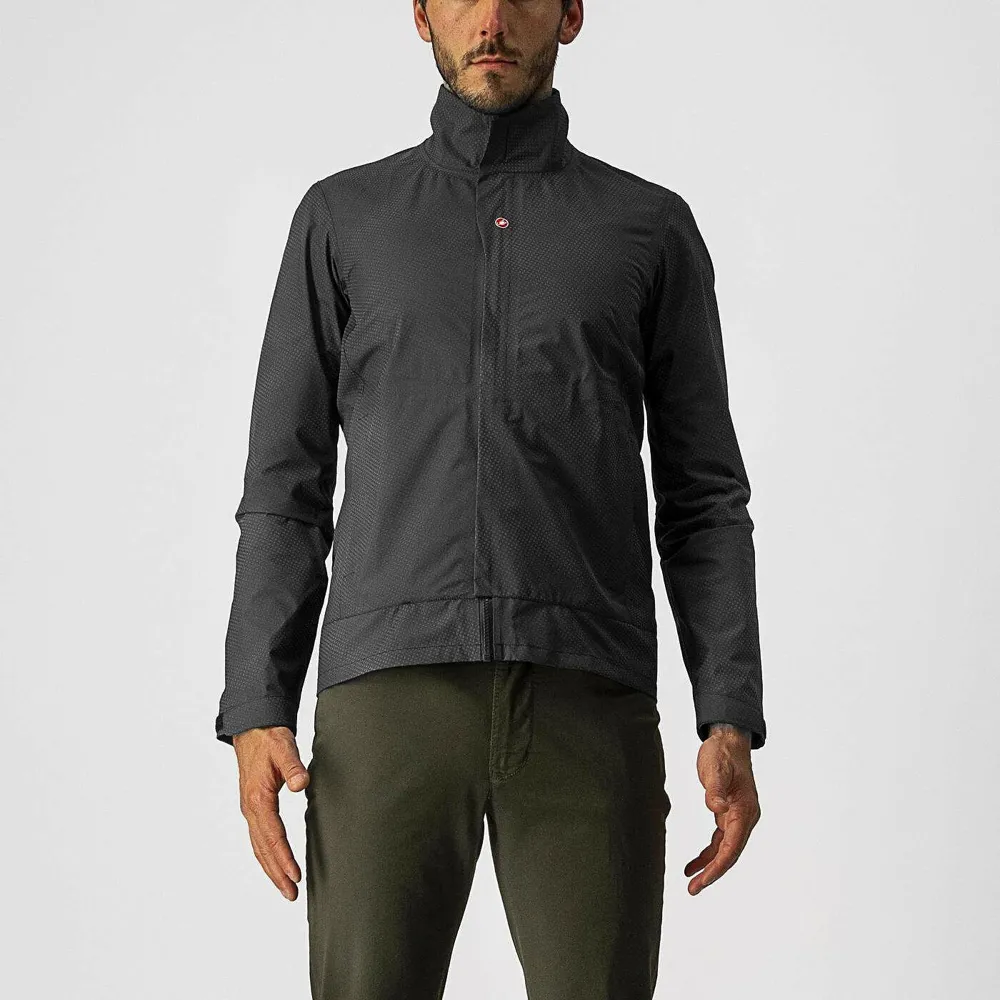 uPRISE Bikes Castelli Commuter Reflex Men's Waterproof Jacket - Black - XXXL | Price match, 365 day return s, 18-Month Warranty, Finance Available & Free UK Delivery