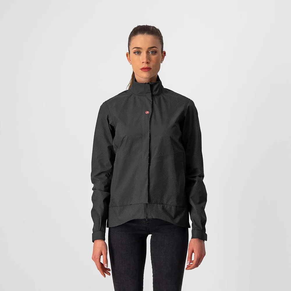 uPRISE Bikes Castelli Commuter Reflex Women's Waterproof Jacket - Black | Price match, 365 day return s, 18-Month Warranty, Finance Available & Free UK Delivery