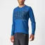 Castelli Trail Tech Men's Long Sleeve T-Shirt - Cobalt Blue/Savile Blue/Silver