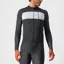 Castelli Prologo 7 Men's Long Sleeve Jersey - Black/Silver Grey/Ivory