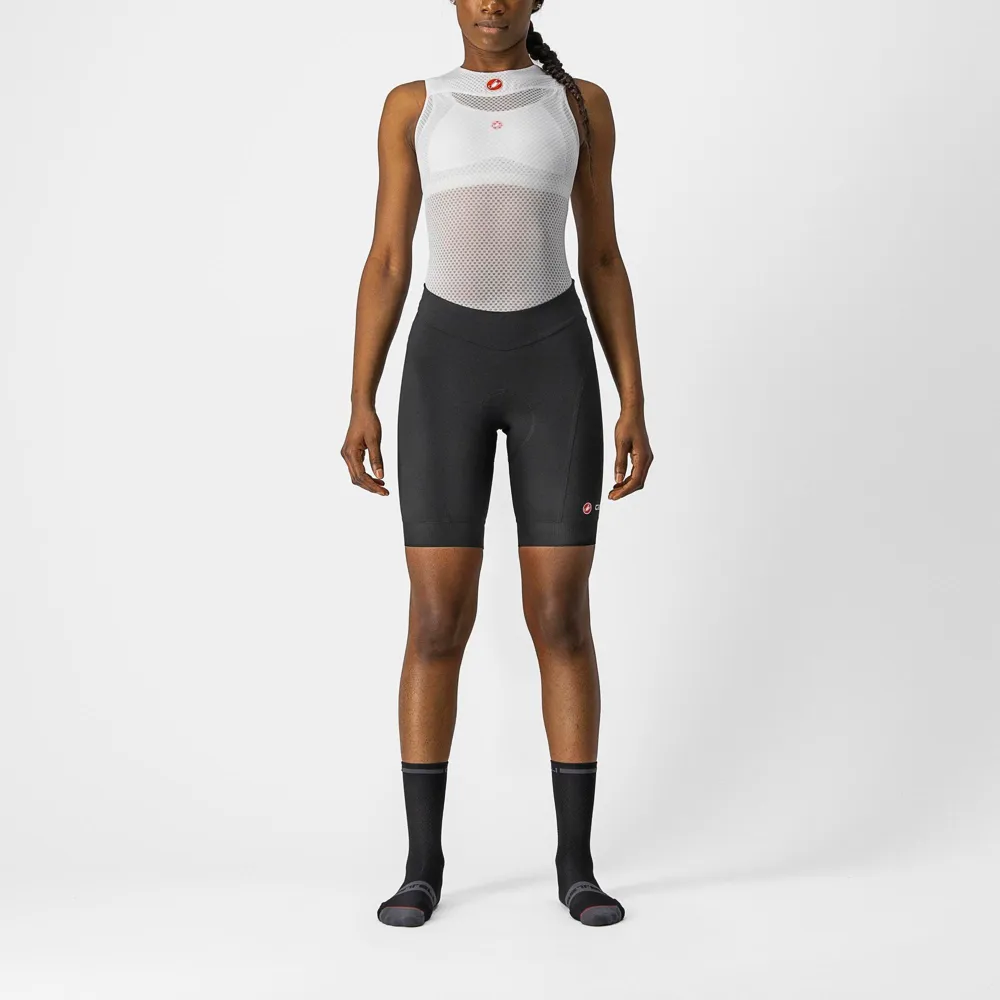 uPRISE Bikes Castelli Endurance Women's Shorts - Black | Price match, 365 day return s, 18-Month Warranty, Finance Available & Free UK Delivery