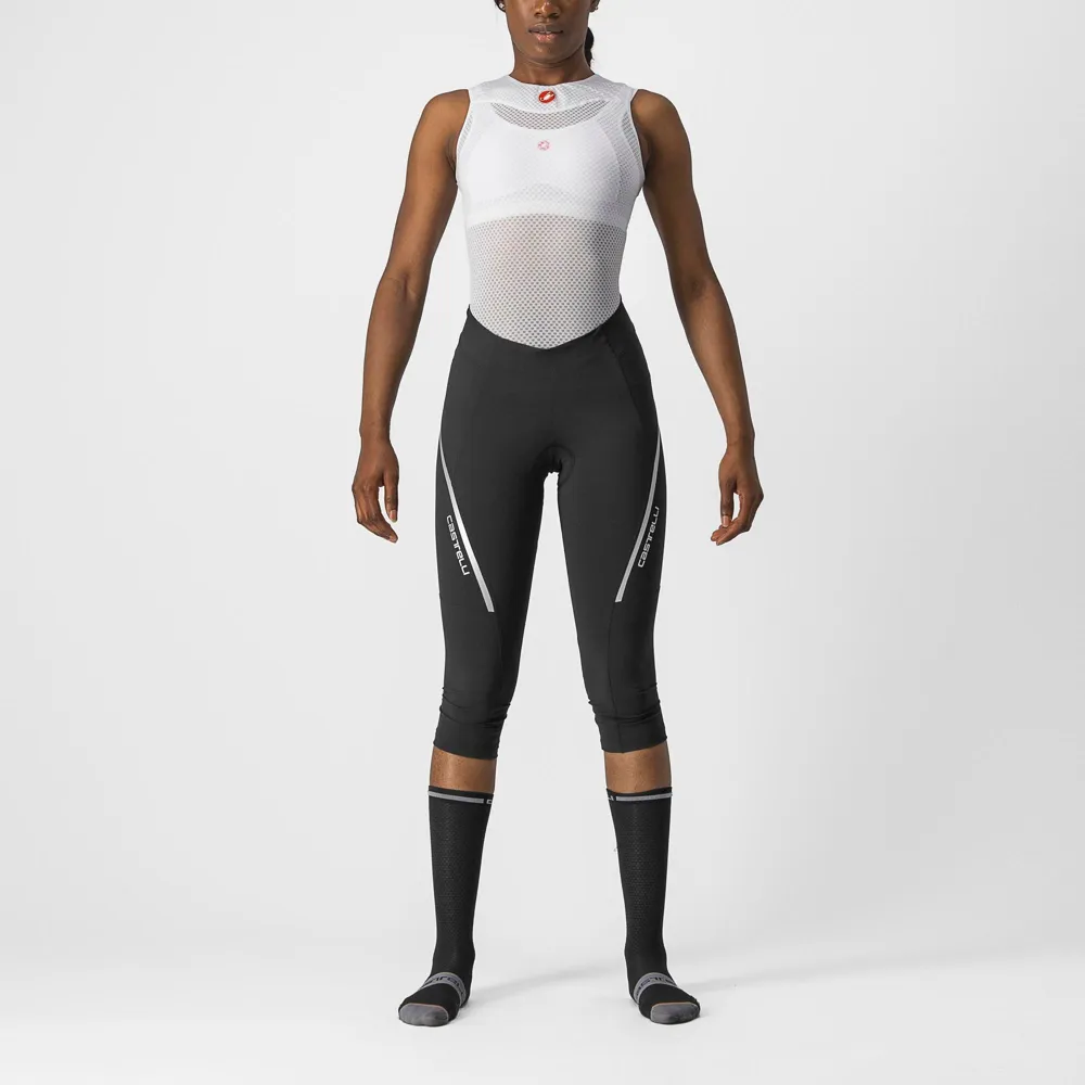 uPRISE Bikes Castelli Velocissima 3 Women's Knickers - Black/Silver | Price match, 365 day return s, 18-Month Warranty, Finance Available & Free UK Delivery