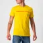 Castelli Ventaglio Men's T-Shirt - Yellow/Black