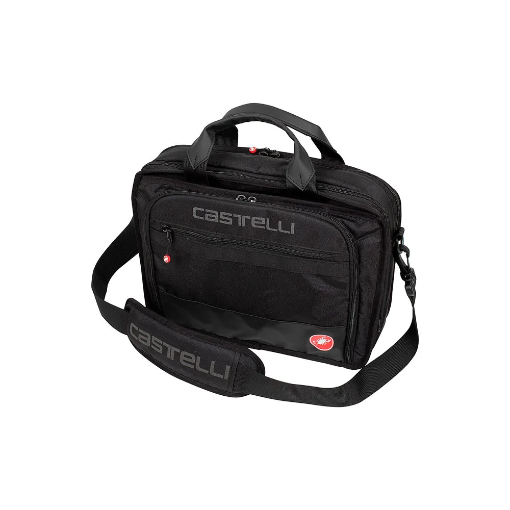 uPRISE Bikes Castelli Race Briefcase Laptop Bag - Black | Price match, 365 day return s, 18-Month Warranty, Finance Available & Free UK Delivery