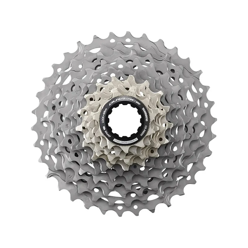 Shimano CS-R9200 Dura Ace 12 Speed Hyperglide+ Road Cassette - Silver-1
