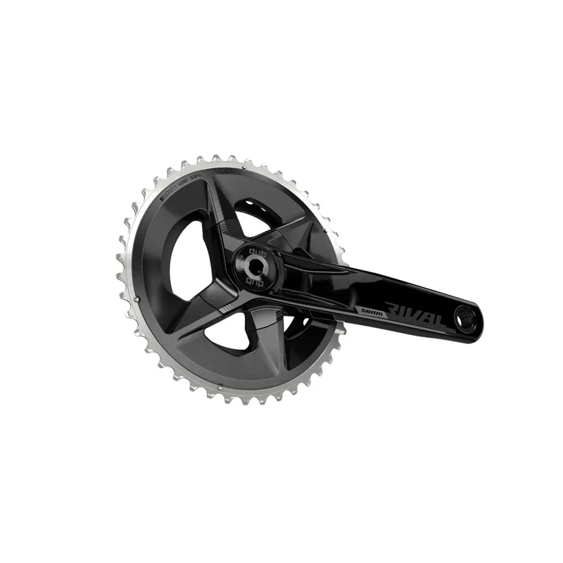 Sram Rival AXS Wide Crankset D1 DUB - 12 Speed - Black-1