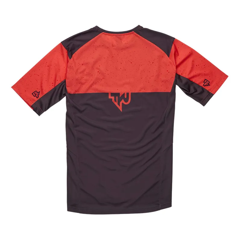 Race Face Indy Men's Short Sleeve MTB Jersey - Coral-1