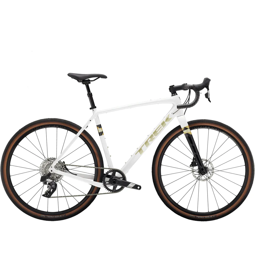 uPRISE Bikes Trek Checkpoint ALR 5 AXS 2024 Gravel Road Bike - Crystal White | Price match, 365 day return s, 18-Month Warranty, Finance Available & Free UK Delivery